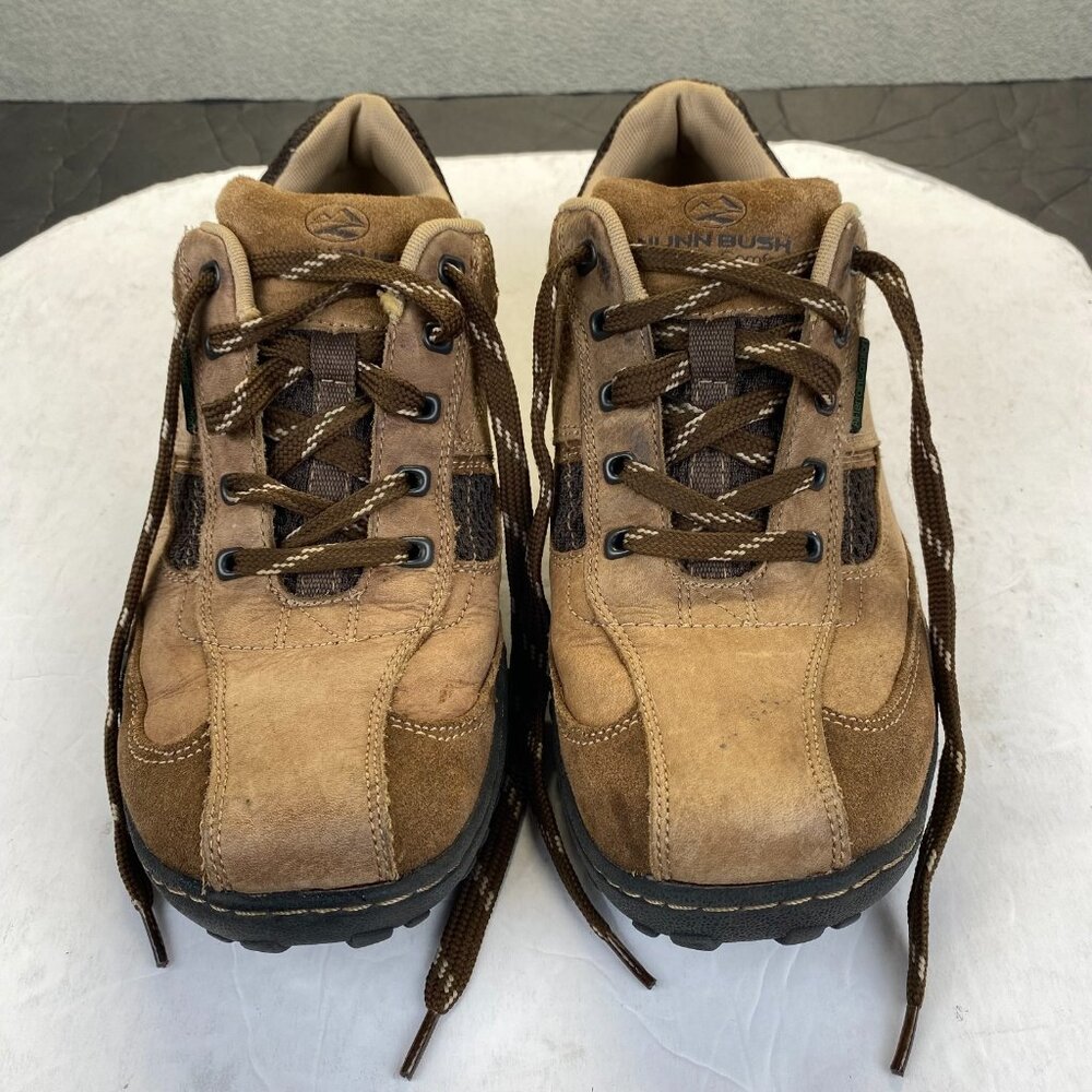 Nunn Bush Quest Bike Toe Oxford Walking Shoes Tan Multi 84826-238 Size 9.5 M